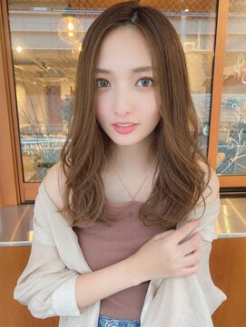 ルービック(Rubik's) グレージュ/デジパ/抜け感ヘア/ロングヘア