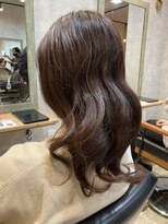 クシュ 所沢東口店(kusyu...) うる艶髪暖色系カラー×ジェシカライツ風アップバンク抜け感ヘア