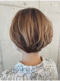 丸み大人ショートボブ☆表参道×長岡