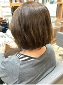 前下りワンレンレイヤーボブ【スタジオアルファプラス日暮里】
