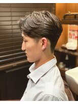 ヒロギンザバーバーショップ 丸の内店(HIRO GINZA BARBER SHOP)&nbsp;メンズ七三分けナチュラル　丸の内/大手町/東京