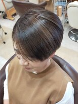 ヘアサロンアンドヘアメイクディー(hair salon hair make D)&nbsp;仙台D　刈り上げボブツーブロックマッシュショートstyle