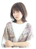 こなれミディ×くびれボブ/イルミナカラーベージュ 30代40代50代