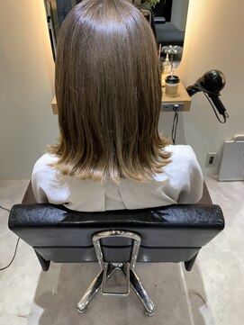 サロンドミルク 新百合ヶ丘店(salon de MiLK) 《お客様スタイル 五月女》自動外ハネシステム!外ハネボブ!