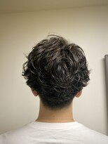 スカイシープレイス 錦糸町&nbsp;サイドパートニュアンスマッシュ　スパイラルパーマ　<理容室>