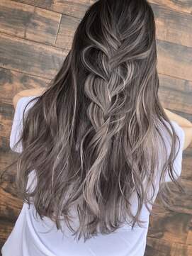 マイラグーン(MY LAGOON) ダブルカラー/バレイヤージュ/白髪ぼかし/ミルクティー/髪質改善