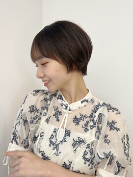 ルネ 北千住(Renee) マッシュショート_レトロガーリー_ベージュカラー