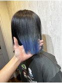 ブルーグラデーションカラー【TELAHAIR鎌ヶ谷】