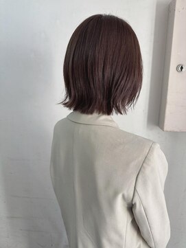 キャンバス バイ ネオリーブ 横浜西口(Canvas by neo.) ボブレイヤー 伸ばし中レイヤー パープルグレーsk