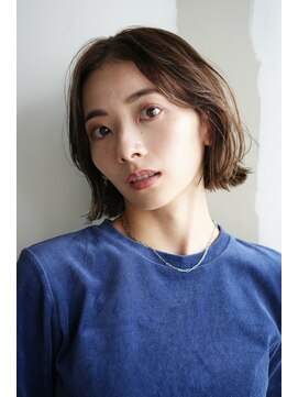 エインアンリー 明治神宮前(AIN.ANLY.) ボブ、毛先パーマ、ナチュラルパーマ、パーマ、ゆるめパーマ