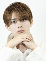 オーシャントーキョーオーバー 渋谷(OCEAN TOKYO OVER)&nbsp;韓国ヘアカルマパーマカルマバングセンターパート黒髪ウルフ