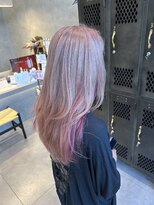 アチーブ ヘア デザイン(achieve hair design)&nbsp;#ピンクベージュ外国人風グラデーションニュアンスカラー透明感