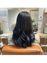 エスバイラッシュ(es by rush) グラデーションブルーカラー