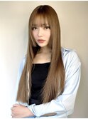 シンプルだから美い美髪ストレート/艶髪美人/髪質改善ストレート