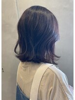 アルヘアー(Aru hair) 切りっぱなし前下がりボブ
