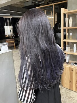 フリーラ 京都河原町三条店(freera) 【kiho】blue violet × デザインカラー