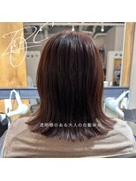 ジルコ ZiRCO&nbsp;透明感のある白髪染　ピンクブラウン