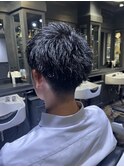アップバングスタイル
