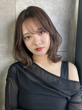 トルネード(TORNADO) 韓国ヘア くびれヘア シースルーバング 透明感カラー S224