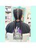 2braids【2本のコーンロウ】