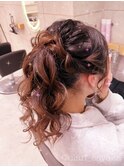 ポニーテール【クランソア】ヘアセット/ヘアメ/心斎橋