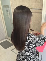 スリー(THREE) 髪質改善トリートメント 縮毛矯正 髪質改善ストレート 前髪スト