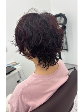 シー バイ ラヴィズム けやき通り1号店(Sea by LUVISM) ショートパーマ