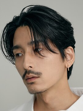 レタッチバイフィフス(RETOUCH by fifth) センターパートニュアンスパーマフェザーパーマシャドウパーマ