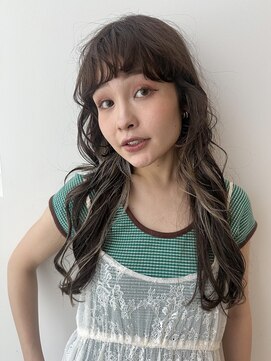 デリコ(DELICO) 甘さと抜け感で魅せる、ゆるふわハイライトロング