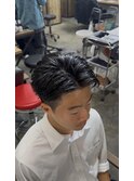 【KAZUKI】七三分けグリーススタイル