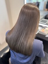 エミュ 伏見 国際センター(emu)&nbsp;美髪/オリーブグレージュ/水素ケア/髪質改善