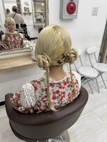 プティクローシェ バイ クオーレ(petite cloche by CUORE)&nbsp;ツインおだんご