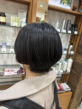 プランタンアヴェダ(printemps AVEDA) ショートボブ