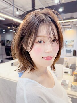 ファンナギンザ(FaNNa ginza) ・くびれヘア/ミディアム/小顔/シースルー前髪/フェイスレイヤー