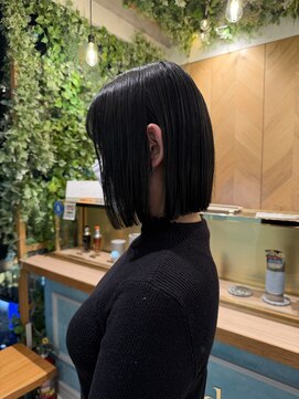 ロンドフルール 大宮東口(Lond fleur) ミニウルフレイヤーカット顔周りカット前髪カット韓国ボブ/大宮