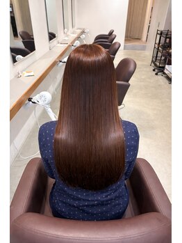髪質改善トリートメント/髪質改善カラー/レイヤーカットHAIR&LIFEalb.【6/20~(予定)】の写真/【守恒/6月NEW OPEN】お手入れしやすくモチも良いのが嬉しい！うるツヤ髪質改善トリートメントで美髪体験◎
