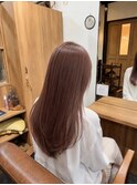 ピンクブラウン清須 髪質改善