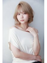 メノン 茨木店(Menon)&nbsp;レイヤーボブ　ハッシュカット　ナチュラル