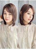 白髪カバー × 上質ツヤミディ[銀座/銀座駅/銀座]