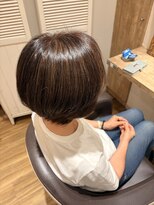 クリック 武蔵新城店(CLiC)&nbsp;艶感ブラウンの丸みショートボブ