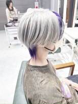 デイズ(days) ブリーチデザインカラー/ホワイトシルバーポイントカラー