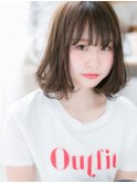 *mod's越谷*リラックスウェーブの外国人風こなれボブa