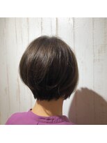 ブルー(BLUE)&nbsp;ミディアム×ボブ