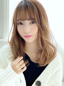 アグ ヘアー ピリカ 千歳店(Agu hair pirca) 《Agu hair》大人かわいい重軽無造作ウェーブ