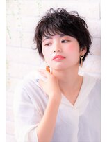 ソア 武蔵小杉(SOAR)&nbsp;毛先パーマネオウルフ小顔外ハネボブアッシュブラウン