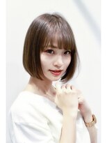 リノナ(Linona)&nbsp;大人可愛い小顔ボブ☆アッシュグレージュ【Linona】