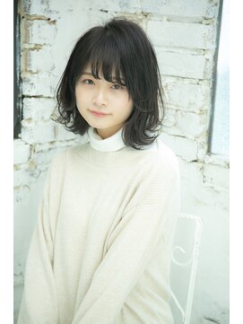 ロンドプランタン 恵比寿(Lond Printemps) 【Lond printemps水野】外ハネひし形ふわミディ