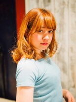 美容室クローバー 新小岩店(clover)&nbsp;ハイトーンゆるふわミディ【新小岩】