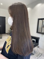 セラ ヘアデザイン(SELAh) 髪が柔らかく見える女性らしいグレージュ