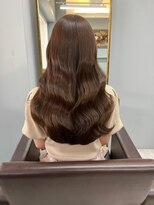 オズ 郡山桑野店(OZ)&nbsp;《オズ》ミルクチョコレート #ブリーチなし #髪質改善